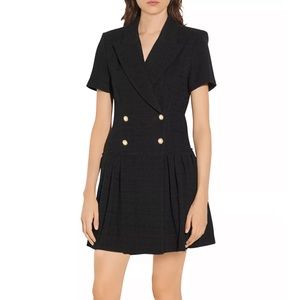 Sandro Rossa Tweed Dress